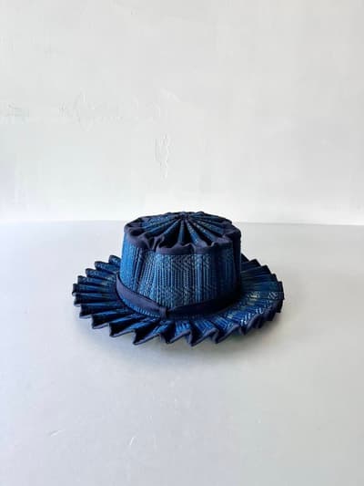 【美品】LORNA MURRAY　カプリハット　ブルー 画像1