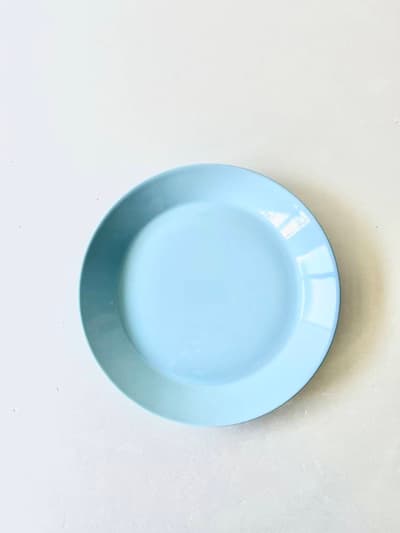【美品】北欧　iittala 　TEEMA　ライトブルー　廃盤　21cm　プレート   1 画像1