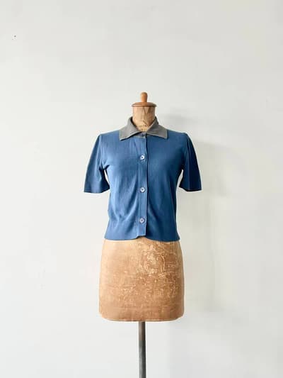 MARNI　半袖ニット　カーディガン　ジャケット　サイズ４０　 画像1