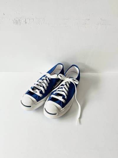 【未使用】CONVERSE　JACK PURCELL　スニーカー　ブルー　23.0cm 画像1
