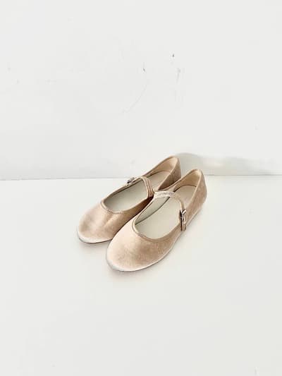 【美品】UNITED ARROWS green label relaxing　GLR ストラップ フラットシューズ23cm 画像1