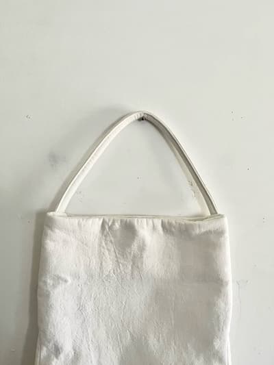 【美品】ekim　アンティークリネンバッグ　M 画像1