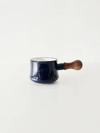 【未使用】廃番色　DANSK　バターウォーマー　ミルクパン　ネイビー 画像1