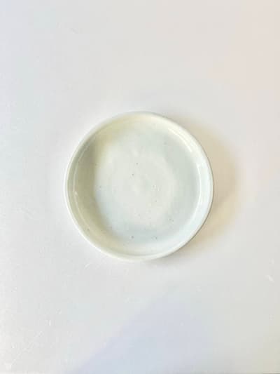 【美品】田鶴濵 守人　半磁7寸 玉縁  画像1