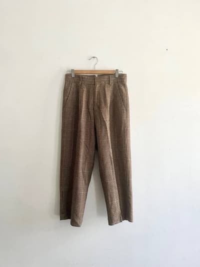 【美品】JOUNAL STANDARD　LUXE　千鳥柄ウール混パンツ　サイズS 画像1
