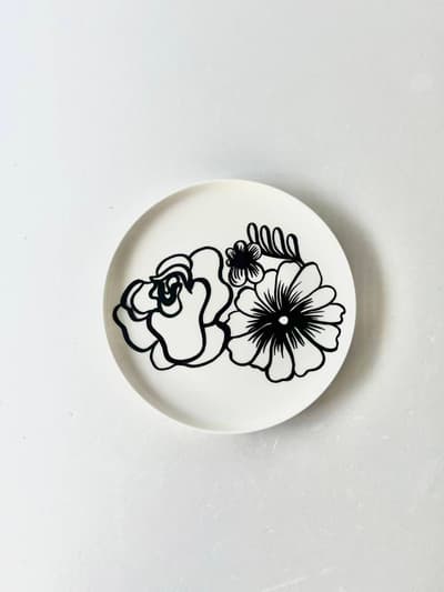 【美品】marimekko elakoon elama　プレート　20cm  画像1