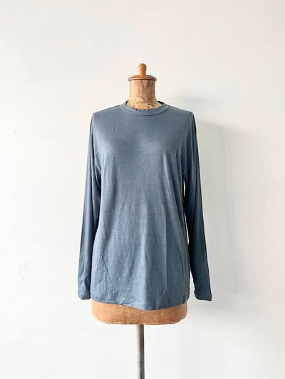 【美品】BATONER　 TROPICAL WOOL CREW NECK　サイズ０　③ 画像1