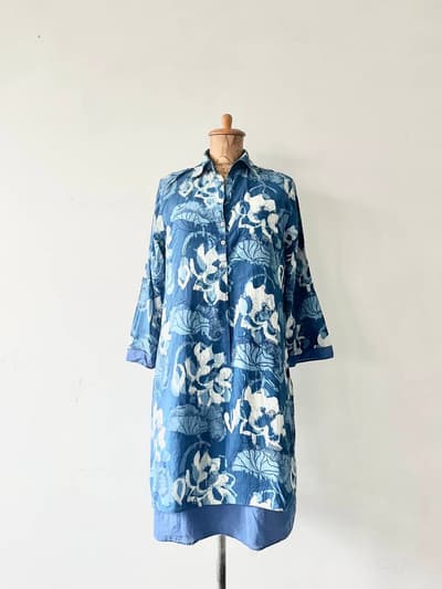 ANOKHI　インディゴチュニック　サイズ10 画像1