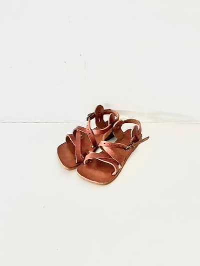 【未使用】Roberta Settels　レザーサンダル　24cm 画像1