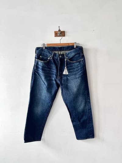 【美品】R&D.M.Co- OLDMAN'S TAILOR　インディゴデニム　サイズL 画像1