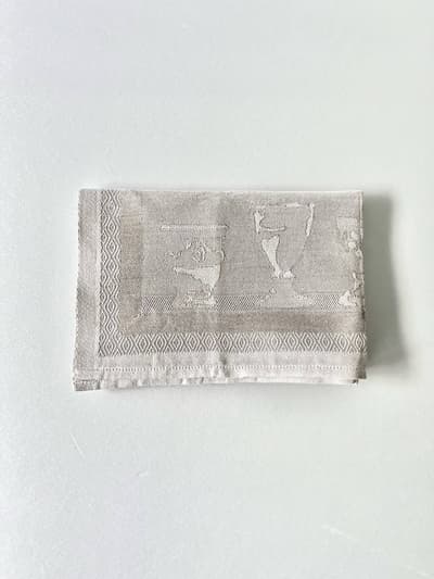 【美品】北欧　Ekelund　リネンタオル　チェック　スウェーデン 5 画像1