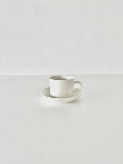 【美品】iittala　Teema　カップ＆ソーサー　white　　廃盤 画像1