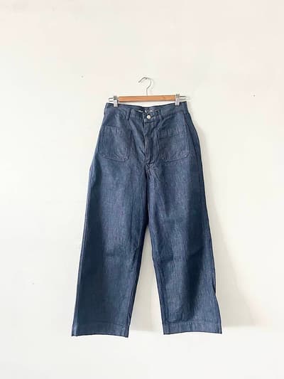 45R　おこめデニム　4ポケットパンツ　サイズ2 画像1