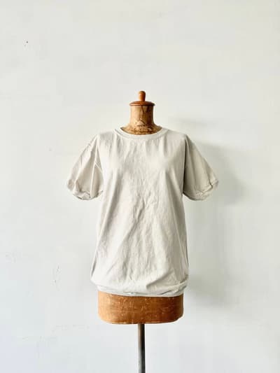 【未使用】Goodwear　半袖Tシャツ　サイズL　サンドベージュ　アメリカ製 画像1