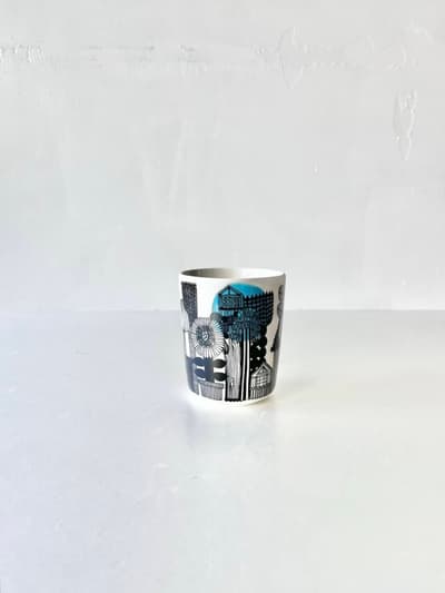 【未使用】marimekko  SIIRTOLAPUUTARHA　コーヒーカップ　ハンドルなし 250ml 画像1
