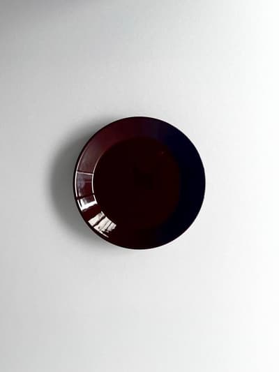 【北欧】iittala 　teema  17cm プレート　茶　ヴィンテージブラウン 画像1