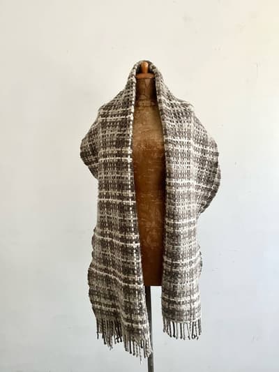 mina perhonen　大判ストール　ニット 画像1