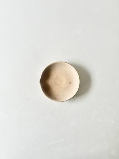 【美品】蓮尾 寧子　小皿　11.5cm 画像1