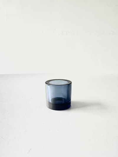 【美品】iittala・marimekko キャンドルホルダー KIVI　rain  画像1
