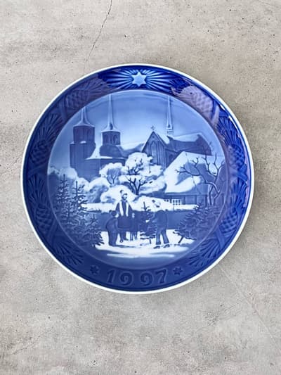 【美品】Royal Copenhagen　1997年　プレート 画像1