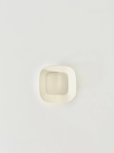 【美品】結城 智子　角皿　小皿 画像1