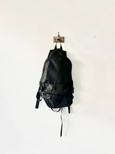 Herve Chapelier  　ナイロンデイパック　黒　978N 画像1