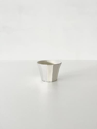【美品】佐藤崇　そば猪口　葉々窯　面取　そばちょこ 画像1