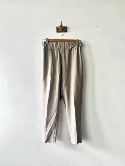 NO CONTROL AIR　メランジポリエステルツイルテーパードパンツ　サイズS 画像1