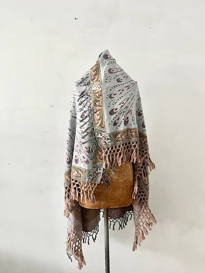 【未使用】scope購入Klaus Haapaniemi　　ショール　 画像1