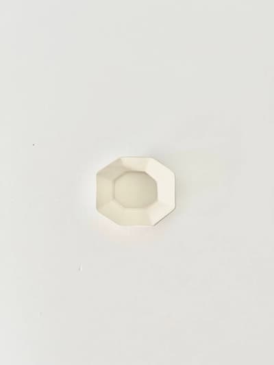 【美品】結城智子　オクトゴナル　ミニ　八角　マメ皿 画像1