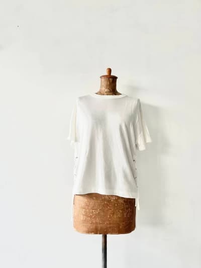 rag&bone 　Tシャツ　白　レーヨン　綿　ポリウレタン 画像1