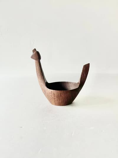 北欧アンティーク 木製　小物入れ　ノルウェー 画像1