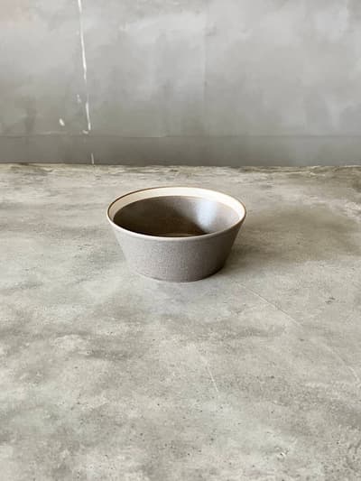 【美品】イイホシユミコ・木村ガラス　dishes ボウル（Ｓ）（フォググレイ） 画像1