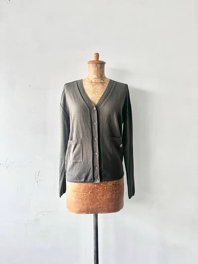 CELINE　コットンカシミヤカーディガン　サイズS 画像1
