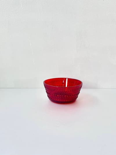 【未使用】iittala　KASTEHELMI　クランベリー　ボウル　230ml 画像1