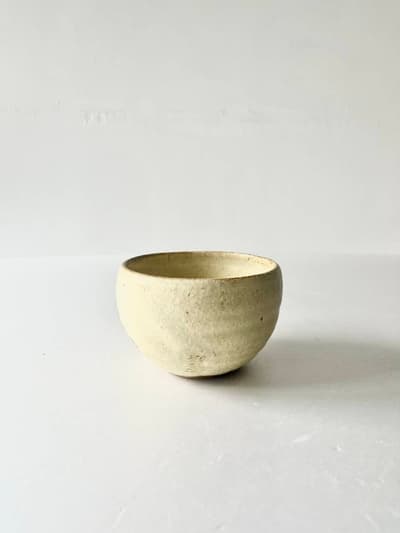 【美品】佐藤敬　黄粉引　カフェオレボウル 画像1