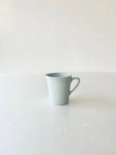 【北欧vintage】ARABIA　Savyposliini 　ブルー　ミルクジャグ　125ml 画像1