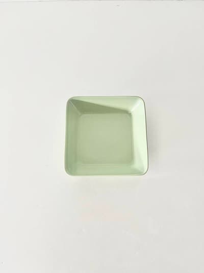 【北欧】iittala 　TEEMA　スクエアプレート　セラドングリーン 画像1