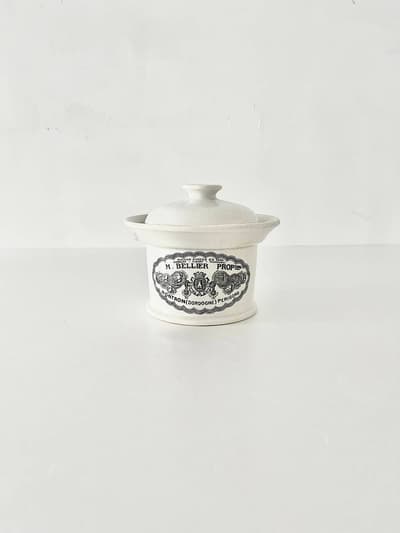 【仏アンティーク】パテ用陶器ボトル 画像1