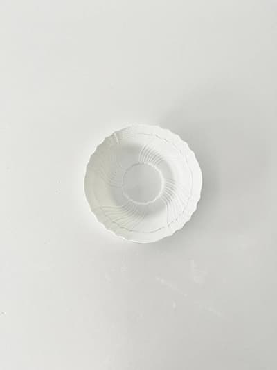 【美品】Richard Ginori　ベッキオホワイト　18cm 画像1