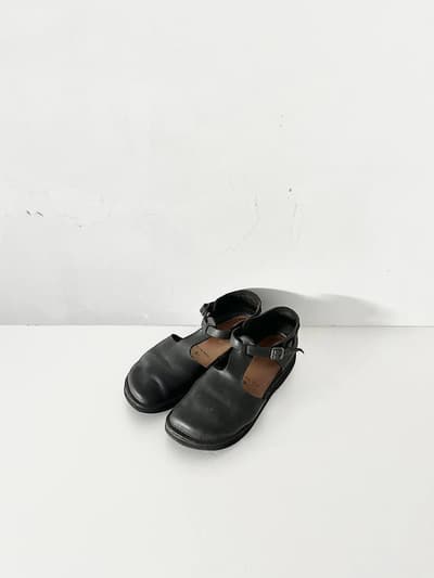 AURORA SHOES /ladies　West Indian 　黒　７C 画像1