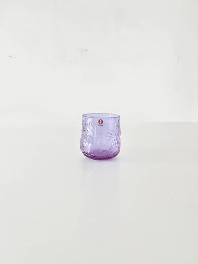 【美品】iittala 　フルッタ タンブラー  パープル　250ml 画像1