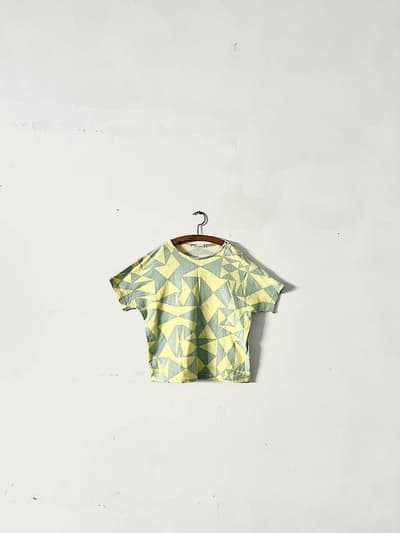 【KIDS】mina perhonen　perhonen puzzle　カットソー　130 画像1