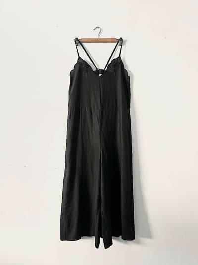 【美品】TOWAVASE　bon voyage　サロペット　リネン　キャミオールインワン 画像1