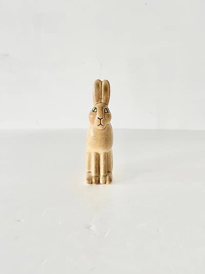 【美品】Lisa Larson　SKANSEN　うさぎ　陶器 画像1