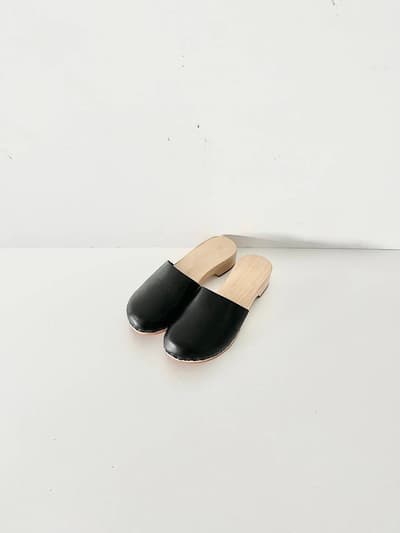 【未使用】DANIELA GREGIS 　クロッグサンダル　pepe　黒　サイズ39 画像1