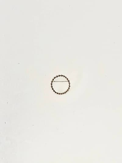 mina perhonen　tambourine　真鍮ブローチ　antique gold 画像1
