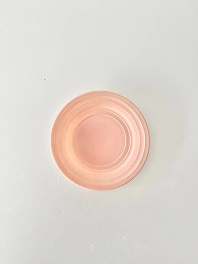 【アメリカヴィンテージ】Hazelatlas　17.5cmプレート　パステルピンク 画像1