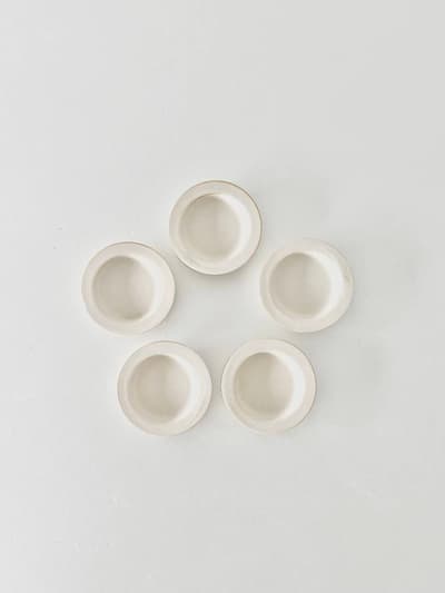 yumiko iihoshi porcelain　unjour  プレート  nuit　5枚セット 画像1