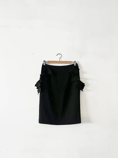 JIL SANDER　スカート　ブラック　サイズ36 画像1